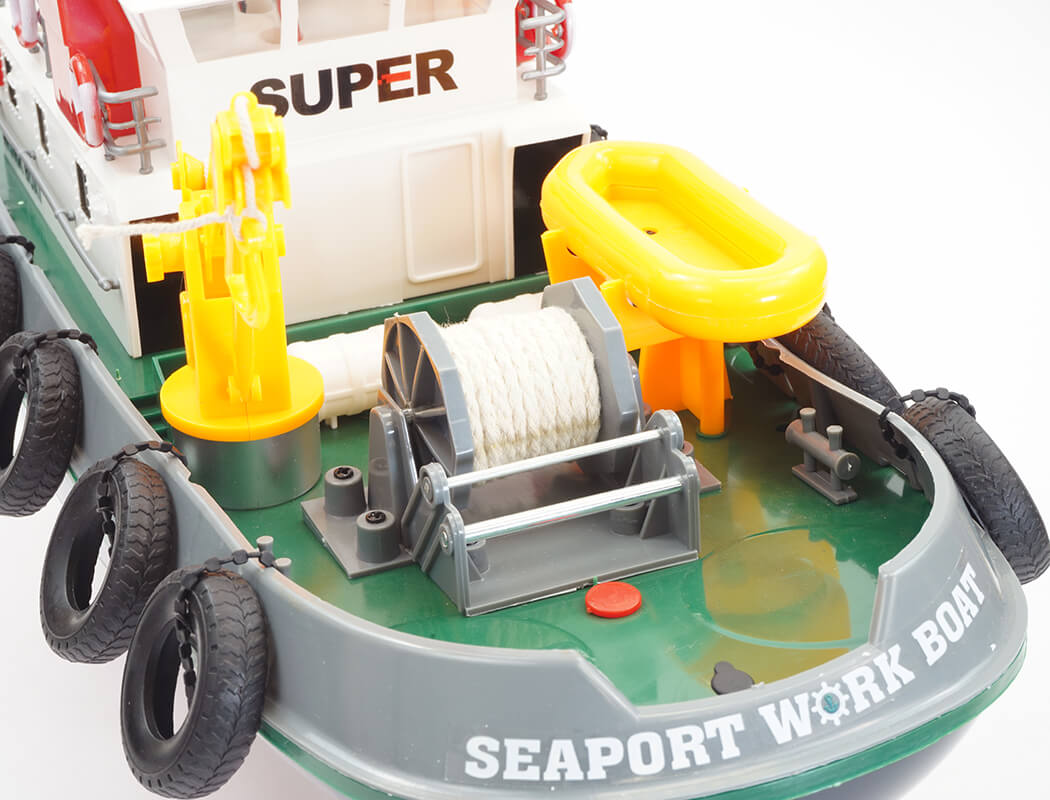 HENG LONG TUG WORK BOAT 5CH 2.4GHZ WITH WATER HOSE FUNCTION (HLG3810)
