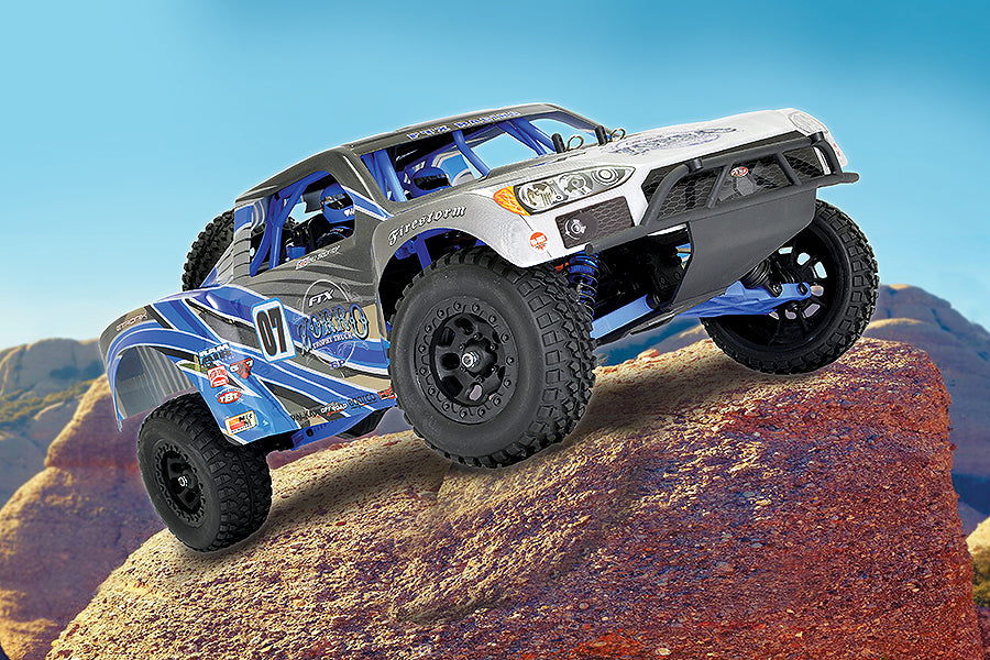 FTX Zorro 1/10 Nitro Trophy Truck Almost Ready to Run FTX5542OB (Blue)