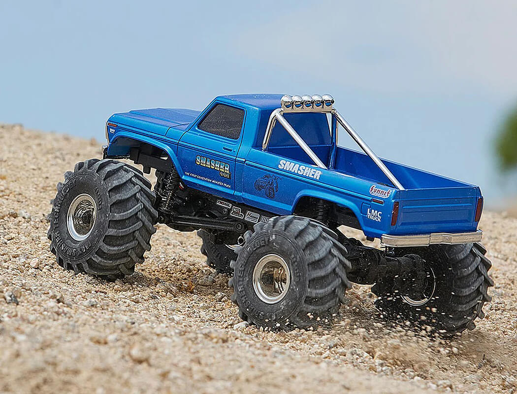 FMS FCX24 1/24TH SMASHER 4WD RTR - BLUE V2 - PRE-ORDER ONLY - EXPECTED LATE AUGUST