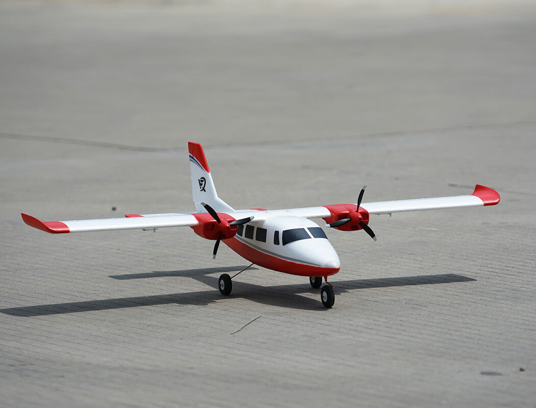 XFLY P68 TWIN 850MM WINGSPAN WITHOUT TX/RX/BATTERY - RED