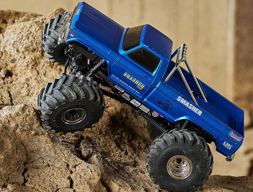 FMS FCX24 1/24TH SMASHER 4WD RTR - BLUE V2 - PRE-ORDER ONLY - EXPECTED LATE AUGUST