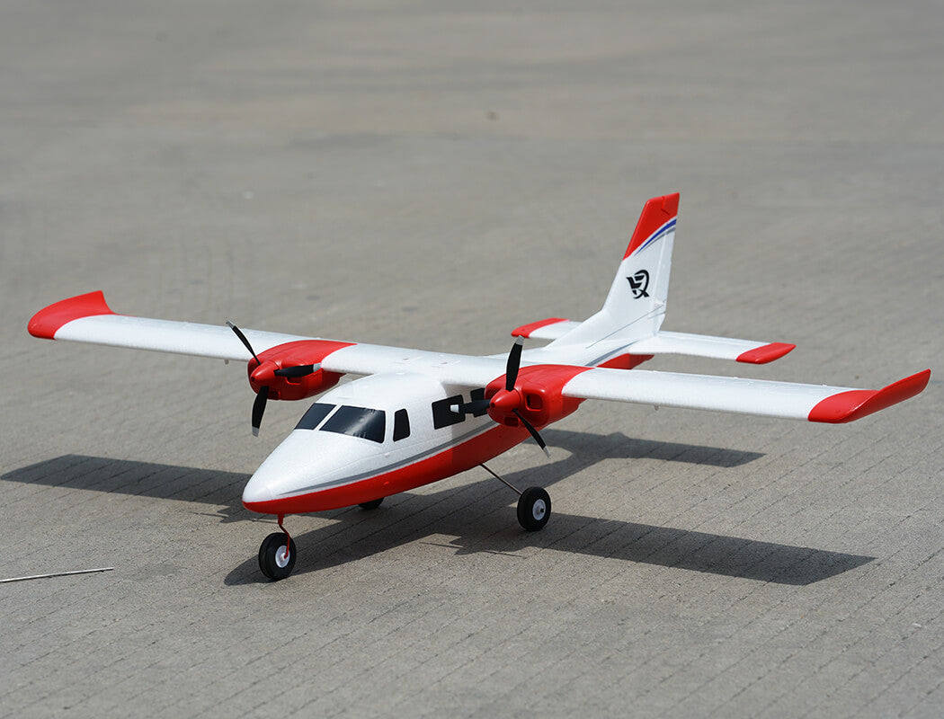 XFLY P68 TWIN 850MM WINGSPAN WITHOUT TX/RX/BATTERY - RED