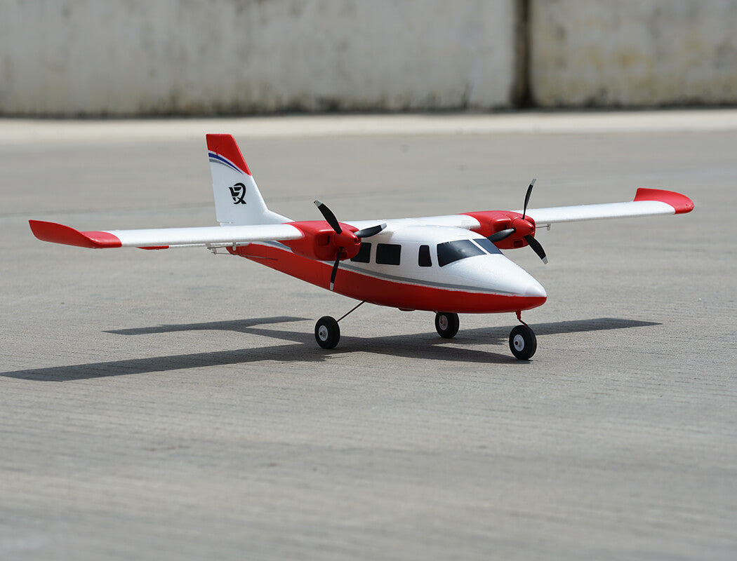 XFLY P68 TWIN 850MM WINGSPAN WITHOUT TX/RX/BATTERY - RED