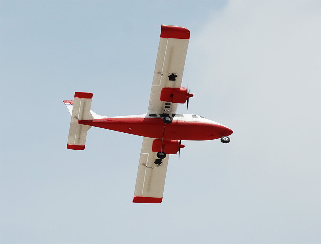 XFLY P68 TWIN 850MM WINGSPAN WITHOUT TX/RX/BATTERY - RED