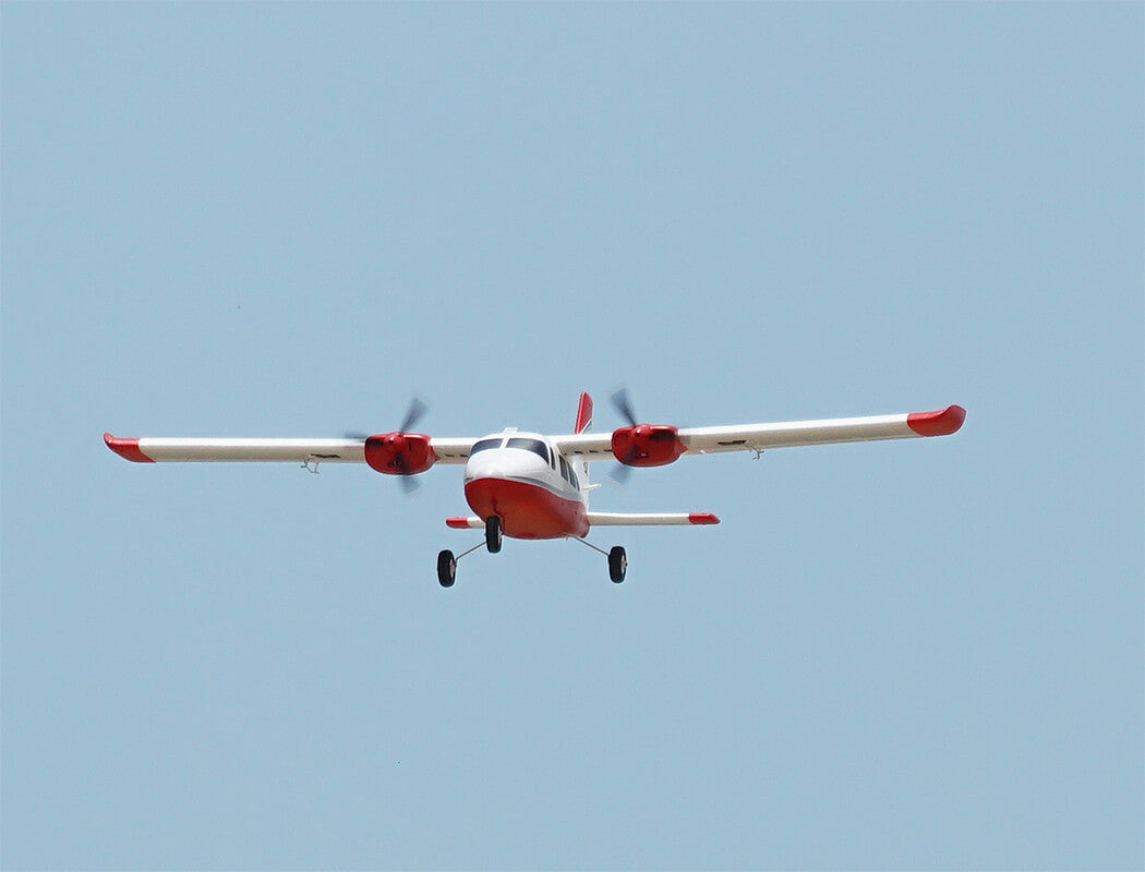 XFLY P68 TWIN 850MM WINGSPAN WITHOUT TX/RX/BATTERY - RED