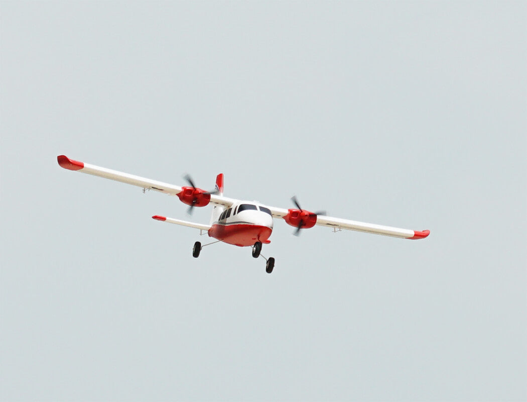XFLY P68 TWIN 850MM WINGSPAN WITHOUT TX/RX/BATTERY - RED