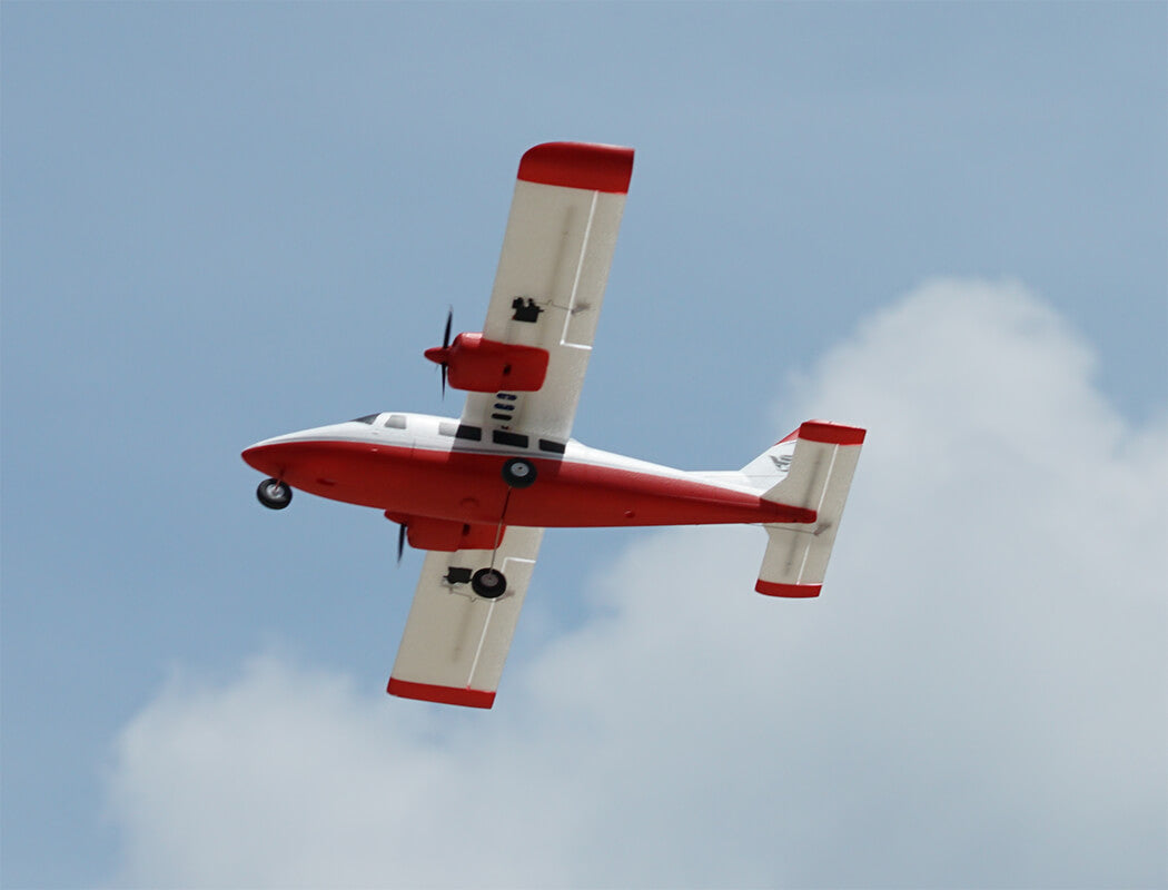 XFLY P68 TWIN 850MM WINGSPAN WITHOUT TX/RX/BATTERY - RED