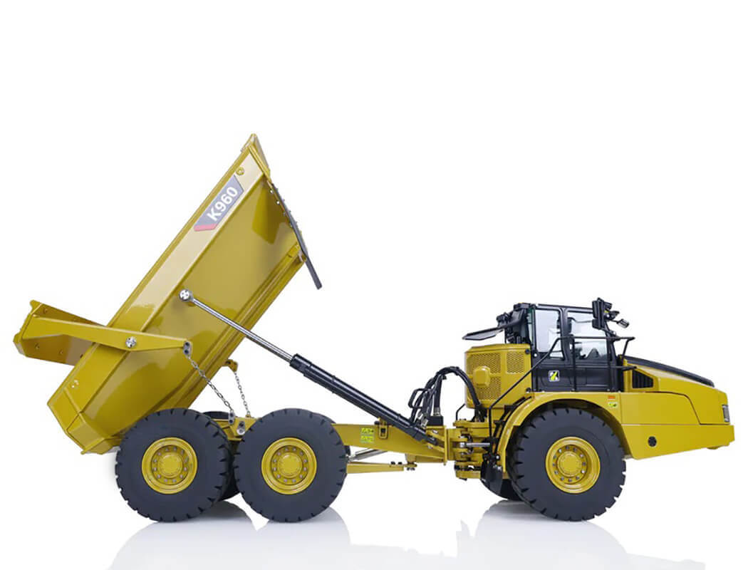 HUINA K960 RC HYDRAULIC KABOLITE 6X6 ALLOY ARTICULATED TRUCK