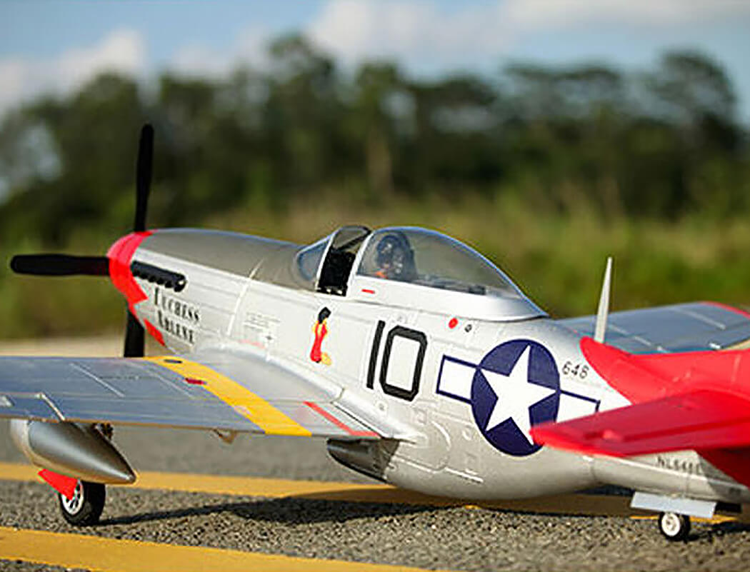 FMS P-51D RED TAIL V8 PNP 1400MM