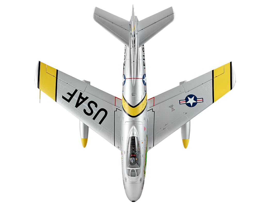 FMS 80MM F-86 Sabre THE HUFF PNP SILVER