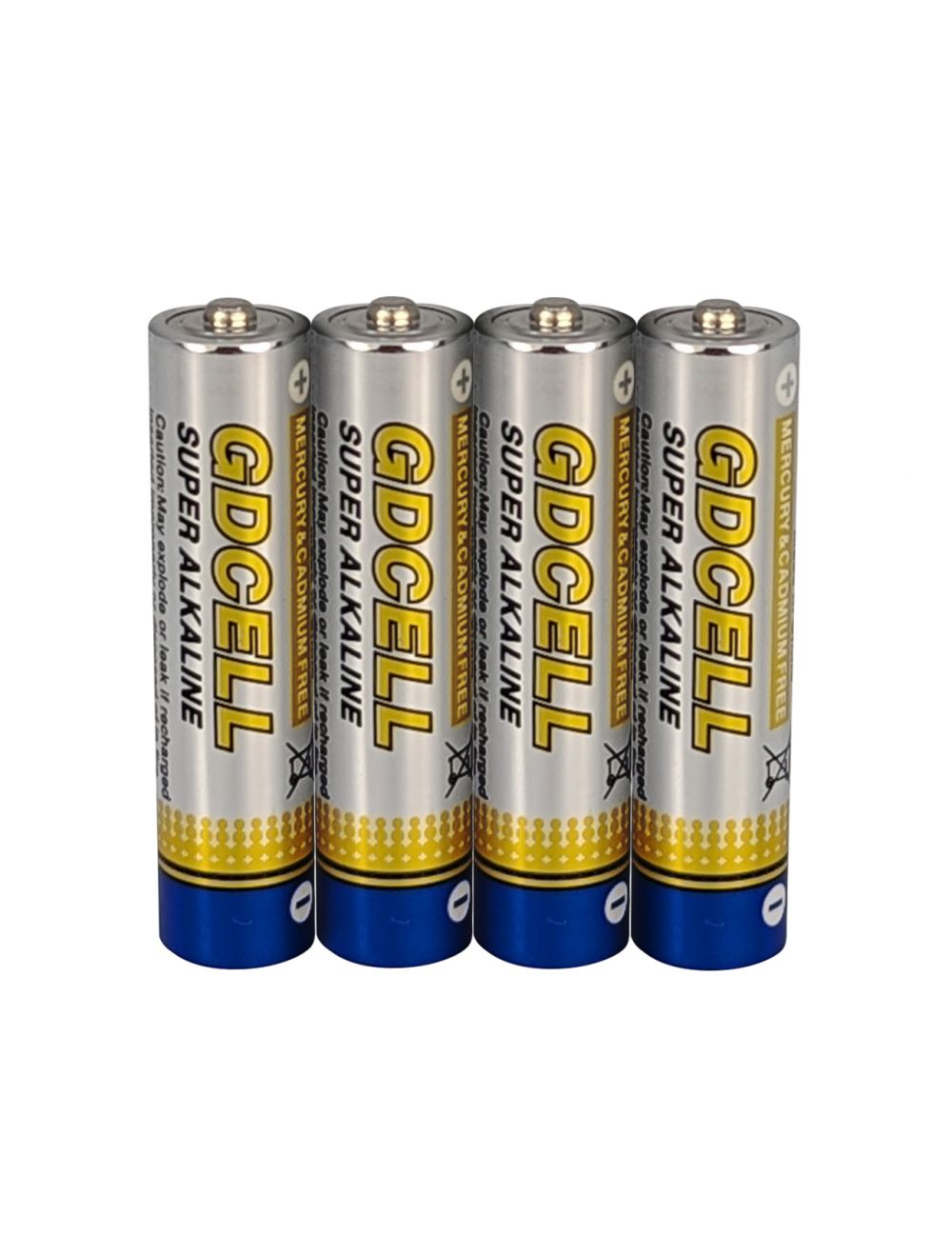 GDCell Alkaline AAA Blister Pack x 4