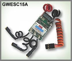 GWS 15amp Brushless ESC