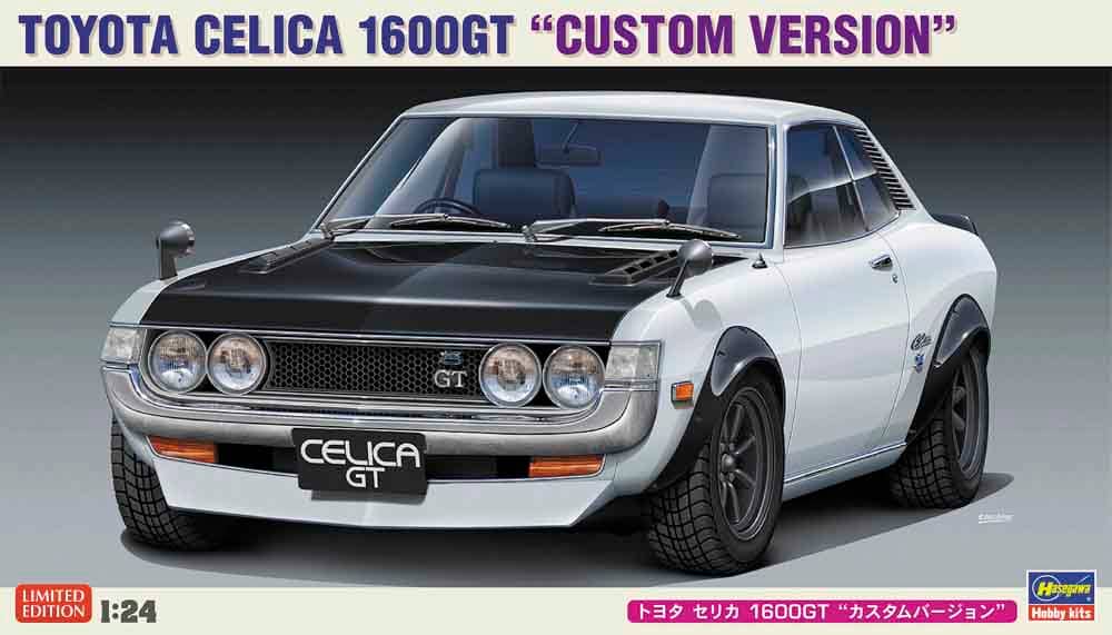 Hasegawa 1/24 Toyota Celica 1600GT Custom Version Model Kit HA20672