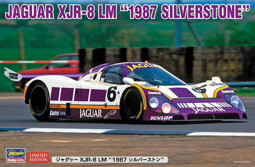 Hasegawa 1/24 1987 Jaguar XJR-8 LM Silverstone Kit HALE20615