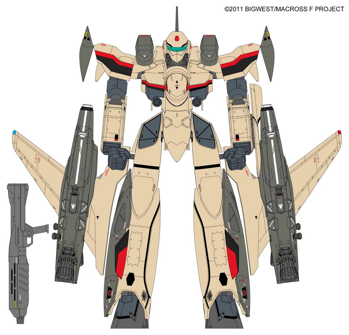 Hasegawa 1/72 MACROSS VF-19EF/A Battroid Isamu - Macross Frontier Model Kit HAMC65893