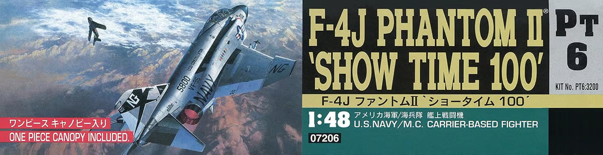 Hasegawa 1/48 F-4J Phantom II Show Time 100 Kit HAPT06