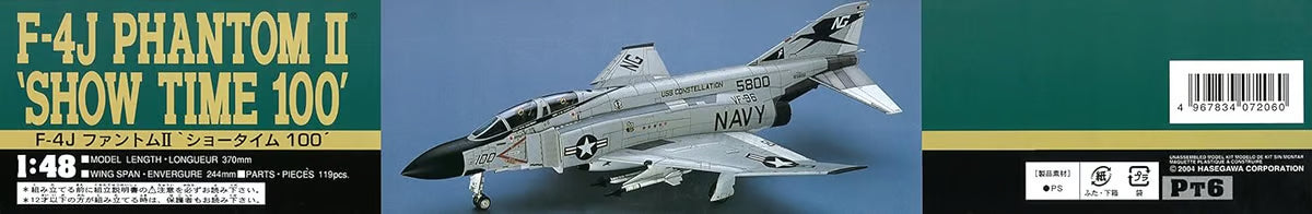 Hasegawa 1/48 F-4J Phantom II Show Time 100 Kit HAPT06