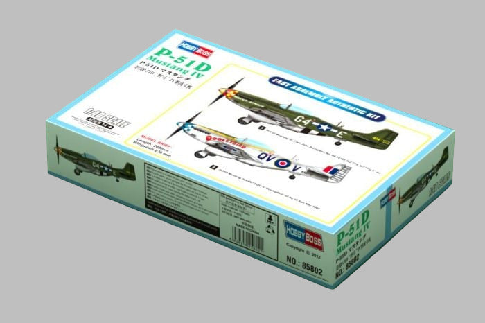 HobbyBoss 1/48 P-51D Mustang IV Kit 85802