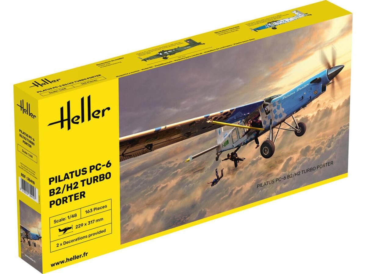 Heller 1/48 Pilatus PC-6 B2/H2 Turbo Porter Kit 30410