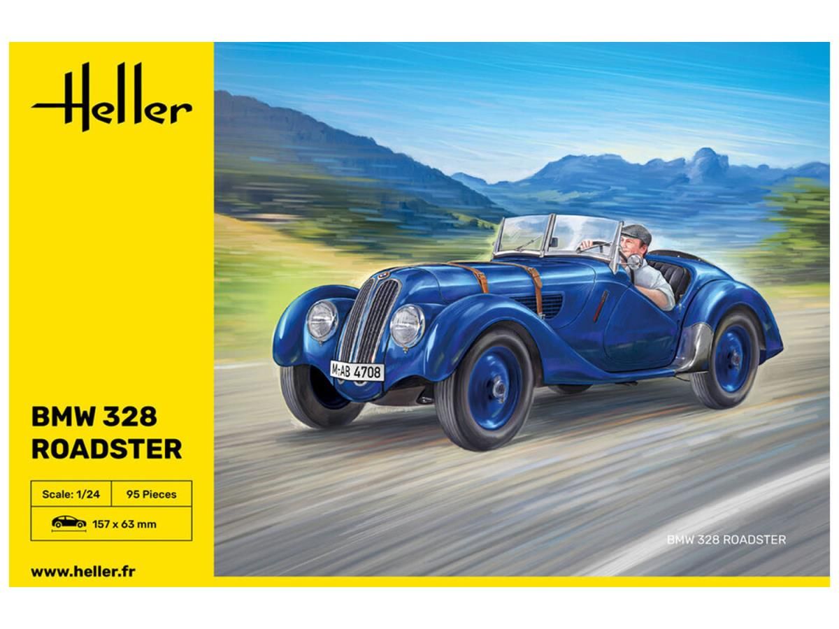 Heller 1/24 BMW 328 Roadster Kit 80701