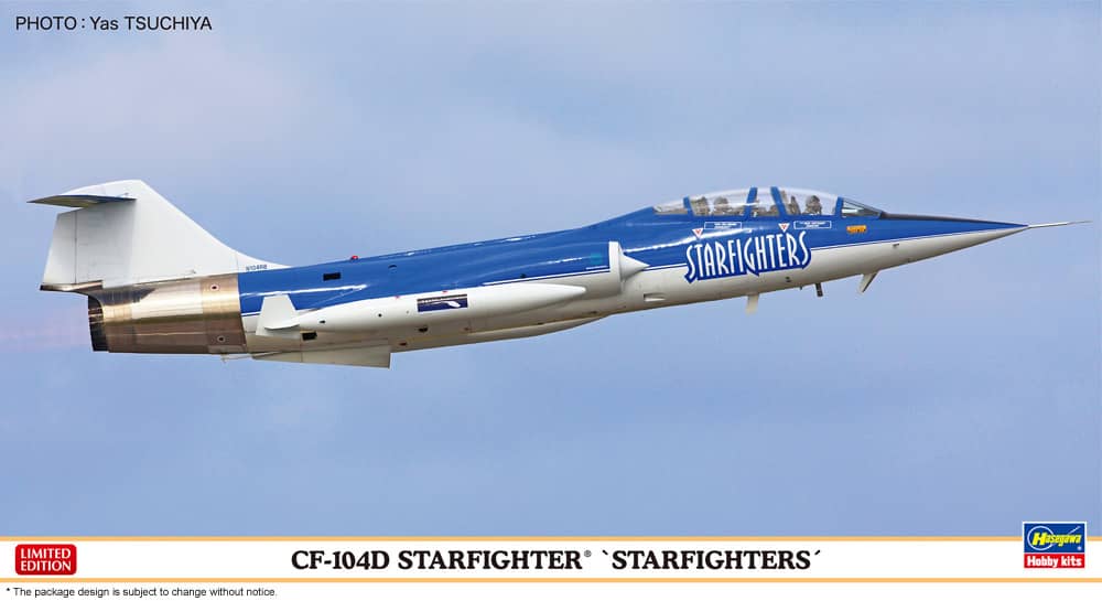 Hasegawa 1/48 CF-104D Starfighter Starfighters Kit HJT07544