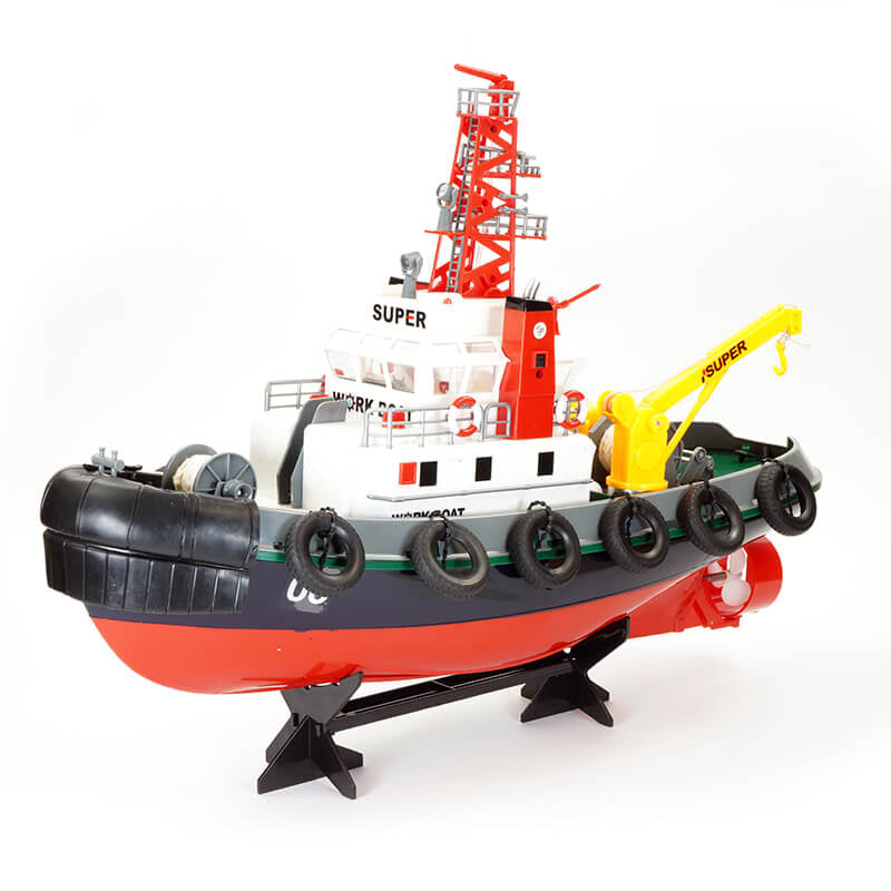 HENG LONG TUG WORK BOAT 5CH 2.4GHZ WITH WATER HOSE FUNCTION (HLG3810)
