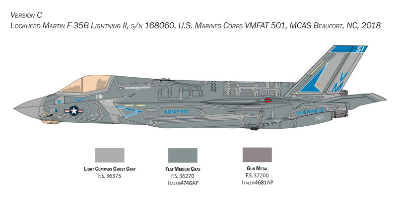 Italeri 1/48 F-35 B Lightning II 2810