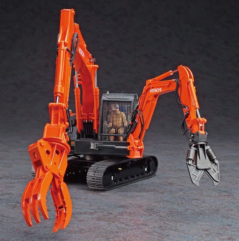 Plastic Kit Hasegawa 1:35 Scale Hitachi Double Arm Constructio HSW04