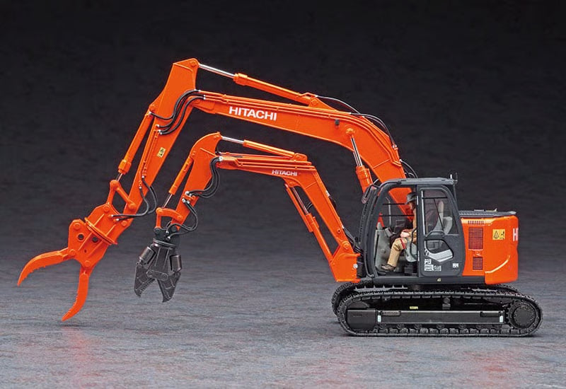 Plastic Kit Hasegawa 1:35 Scale Hitachi Double Arm Constructio HSW04