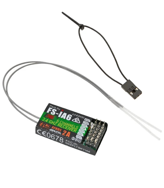FLYSKY FS-i6 Radio Control RC Stick Transmitter Receiver 6 Channel with FS-iA6 Rx
