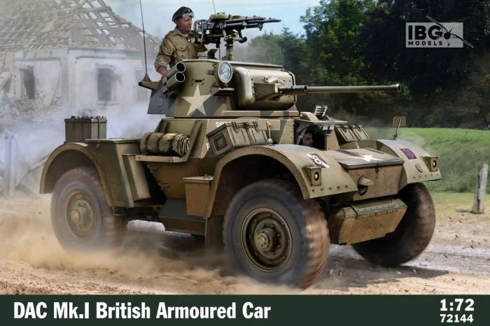 IBG 1/72 DAC Mk.1 British Armoured Car Kit 72144