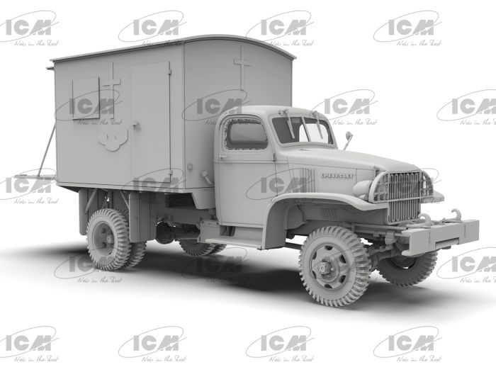 ICM 1/35 WWII British Army Mobile Field Chapel 35586