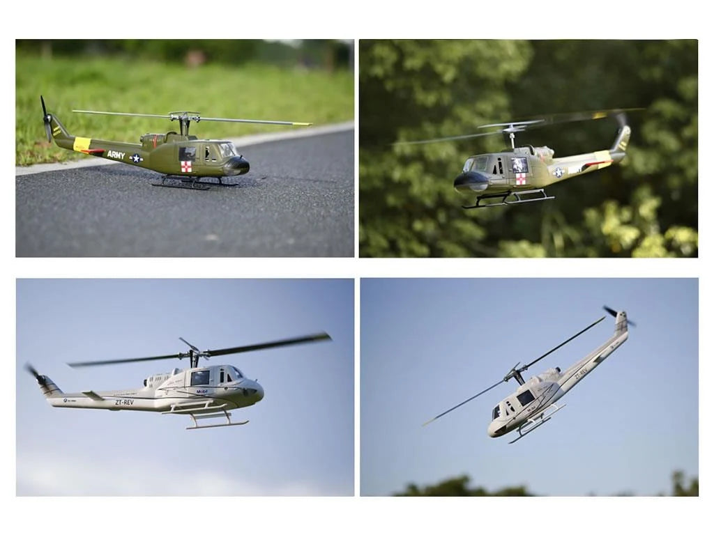 FlyWing UH1 RTF (Red) : FW-UH1-V4-RTF-R