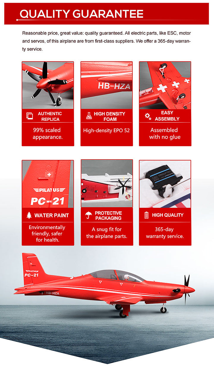 FMS PC-21 PILATUS 1100MM PNP