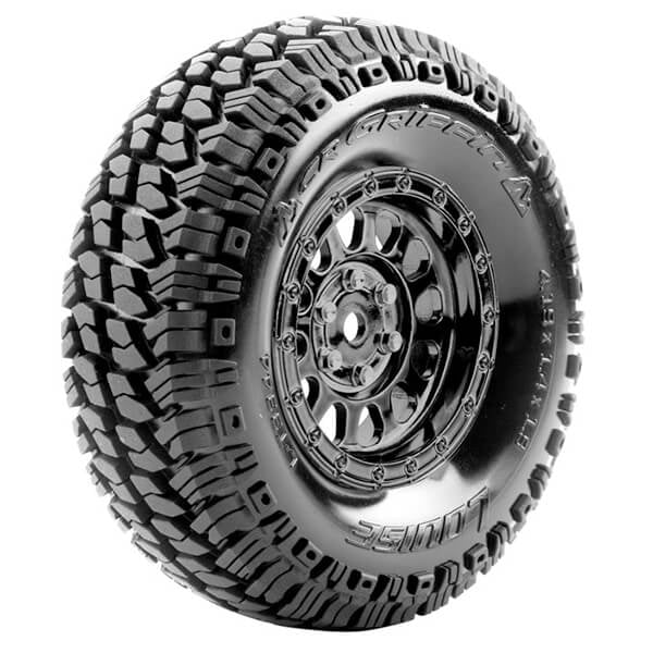 LOUISE RC CR-GRIFFIN 1.9 SUPER SOFT CHROME BLACK HEX 12MM