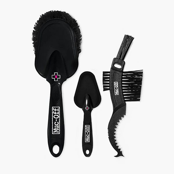 MUC-OFF 3x BRUSH SET (DETAIL SOFT CLAW)