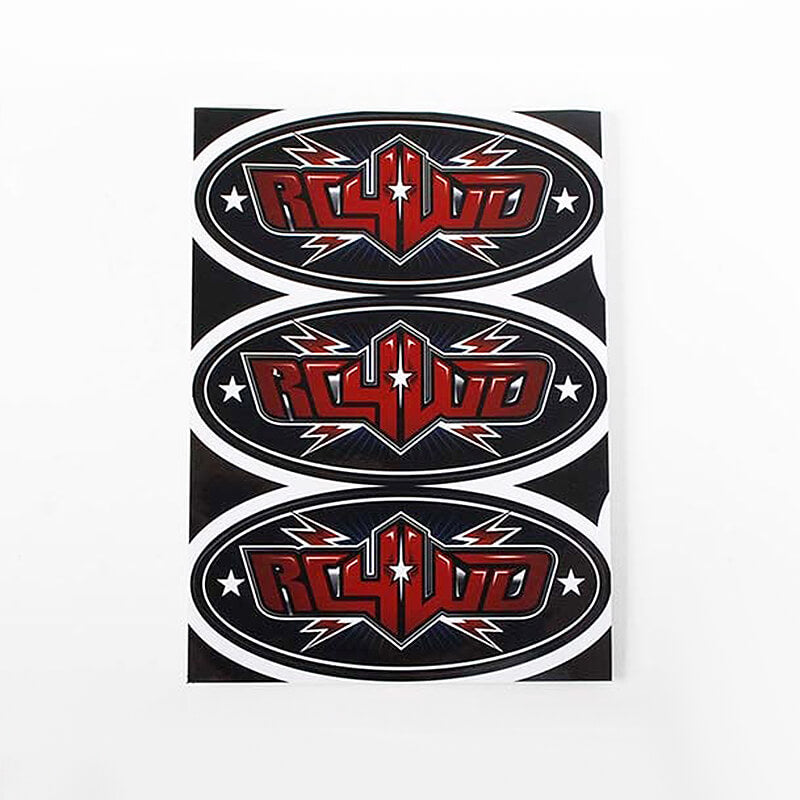 RC4WD LOGO DECAL SHEETS (4)