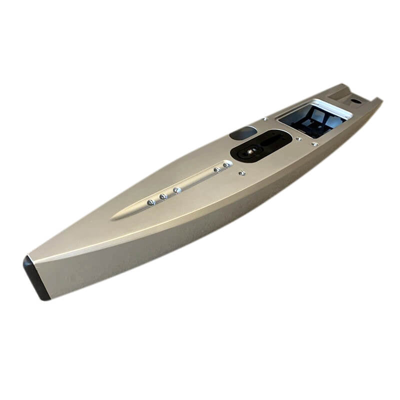 JOYSWAY DF65V6-V8 SILVER HULL (INCL.SERVO TRAYDECK EYESFIN