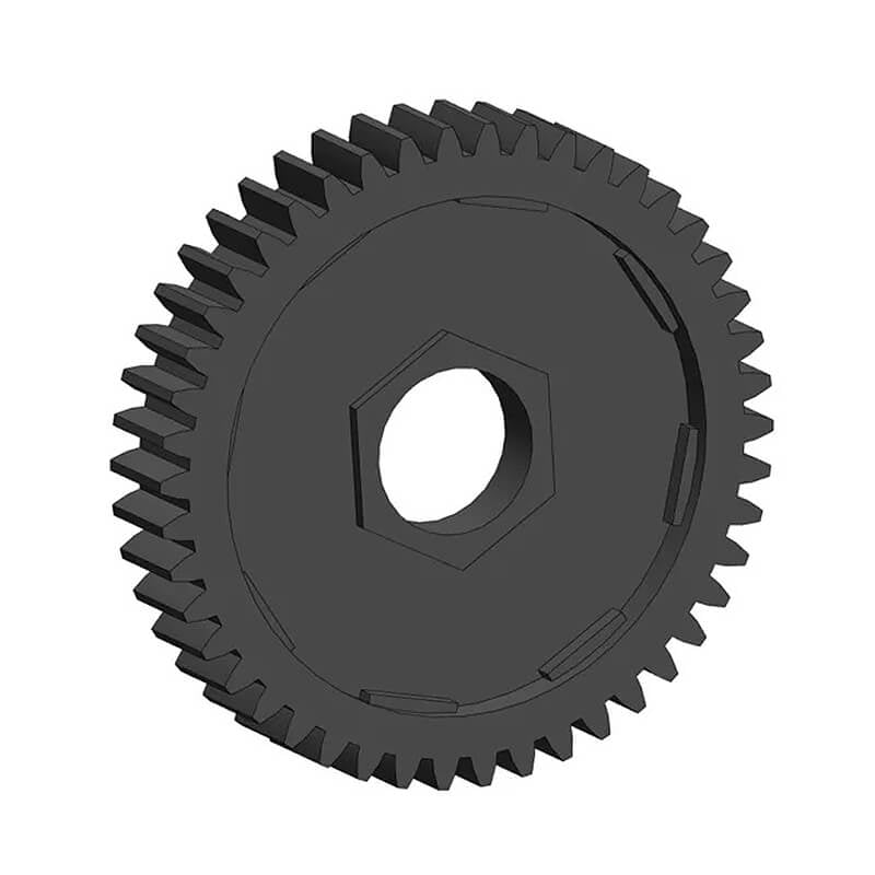 TEAM CORALLY SLIPPER CLUTCHSPUR GEAR 46T