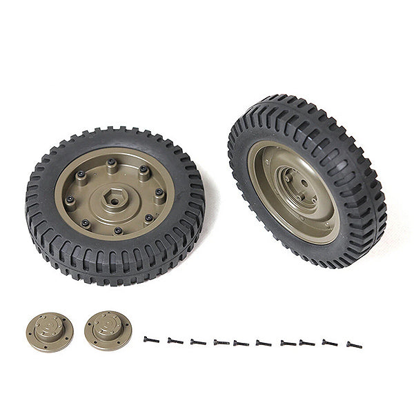 ROC 1:6 1941 MB SCALER REAR WHEELS ASSEMBLY (1 Pair)