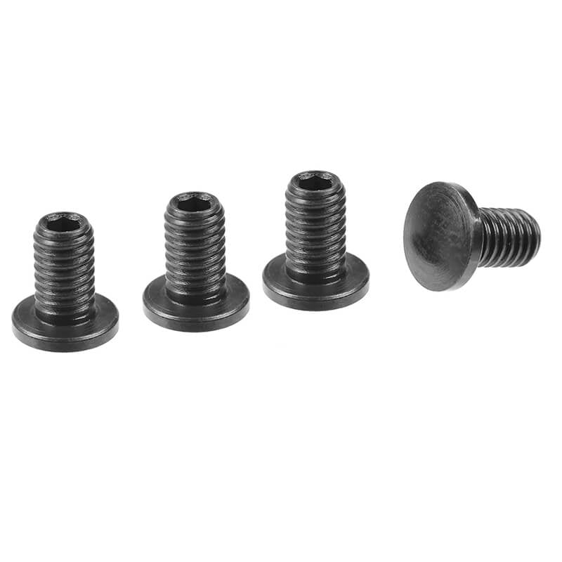 CORALLY DROOP SCREWS W/ INNERHEX STEEL 4 PCS