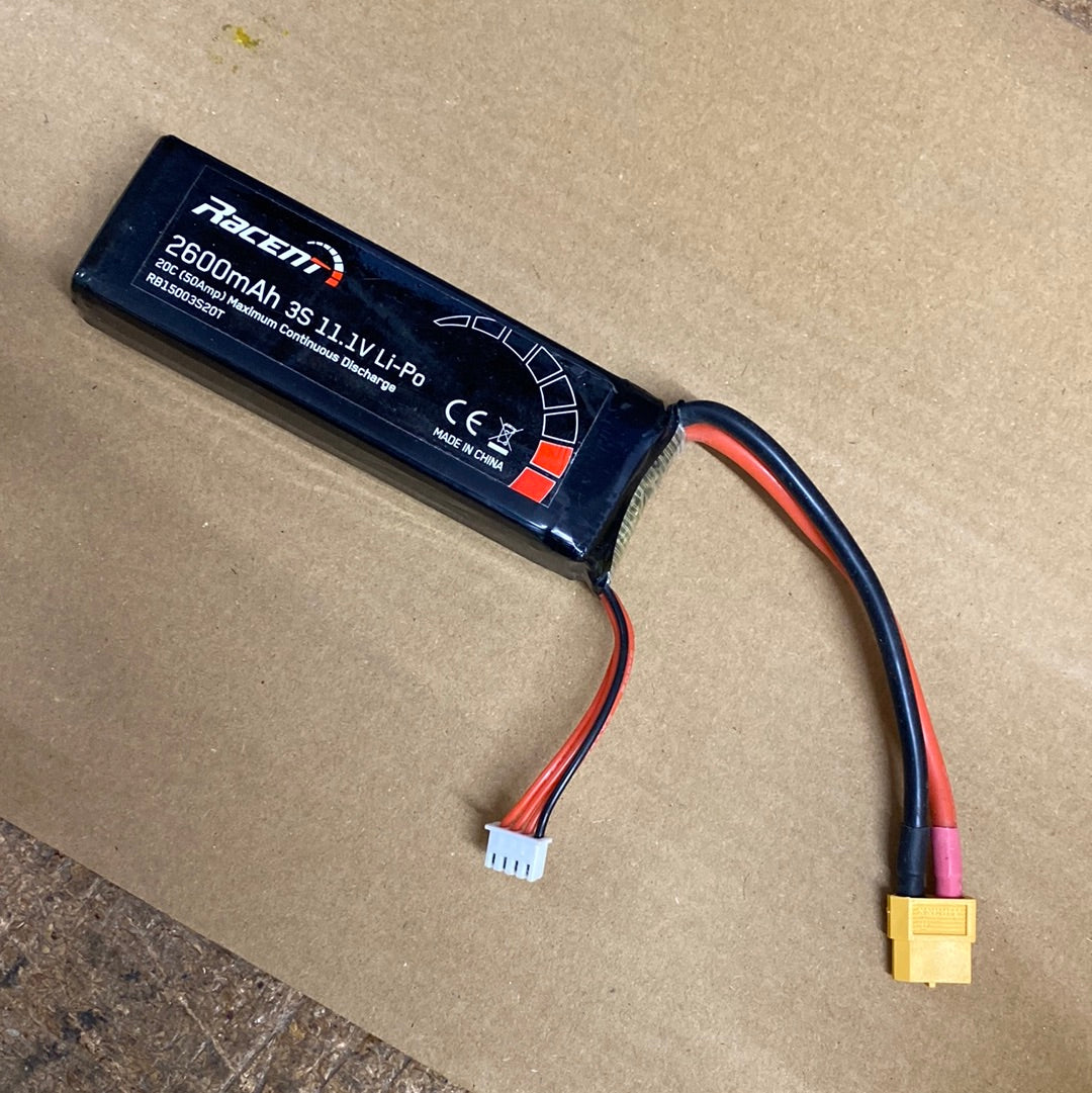 Racent 2600mah 3s 11.1v Li-Po