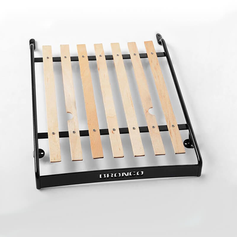 RC4WD WOODEN ROOF RACK FOR TRAXXAS TRX-4 79 BRONCO RANGER XLT (BLACK)