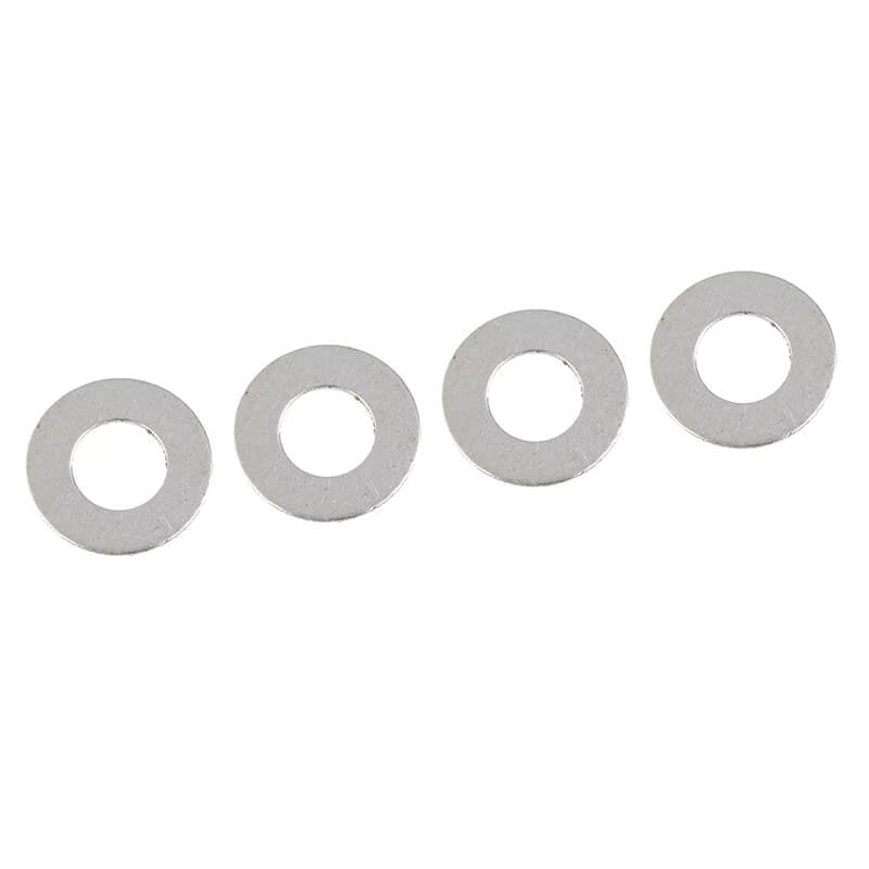 CORALLY SHOCK SHAFT WASHERSTEEL 4 PCS