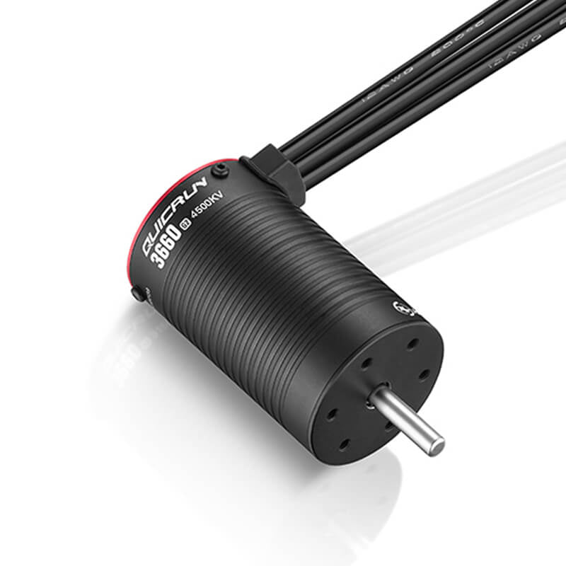 HOBBYWING QUICRUN 3660SL4500KV G2 MOTOR BLACK