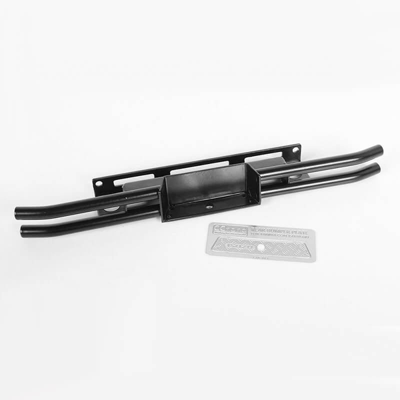 RC4WD STEEL TUBE REAR BUMPER FOR TAMIYA 1/10 ISUZU MU TYPE X CC-01 (BLACK)