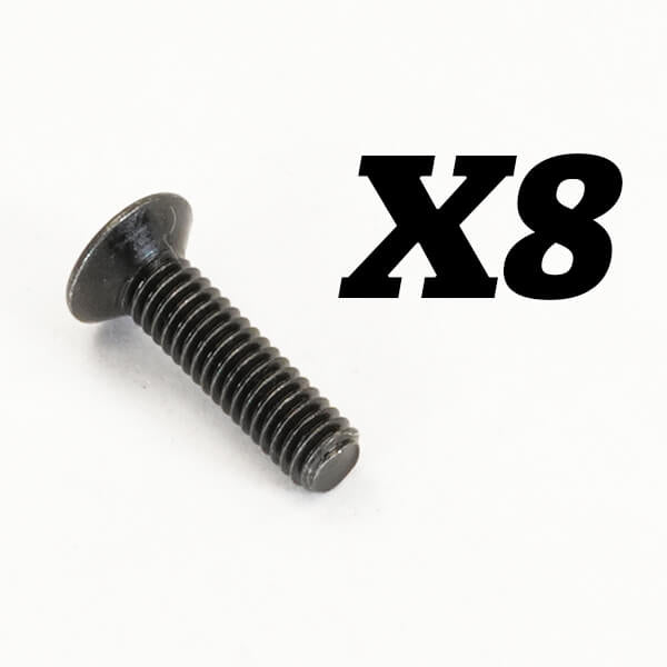FTX ROKATAN/RAMRAIDER FLAT HEAD CROSS SCREW M2.5X10