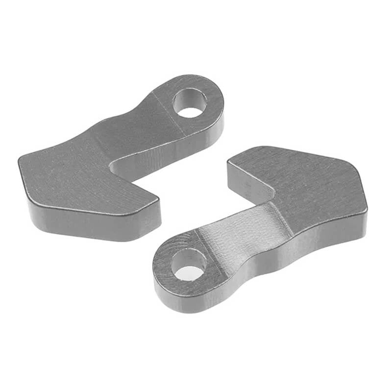 CORALLY ALUMINUM LEVER FRONTSILVER 2 PCS