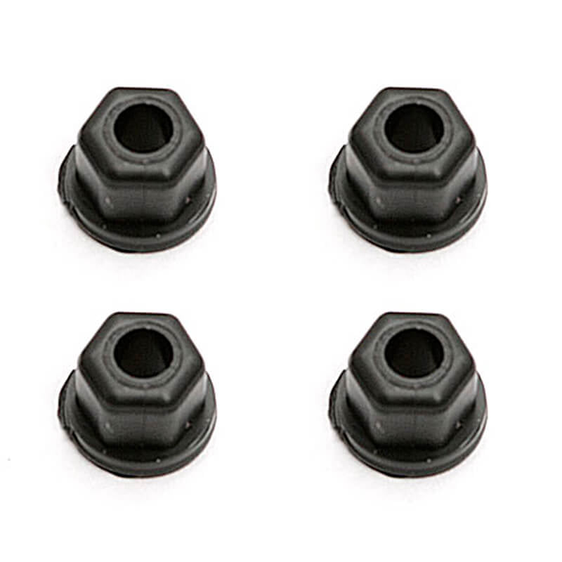 TEAM ASSOCIATED 4-40 NYLON NUTS BLACK AS6472