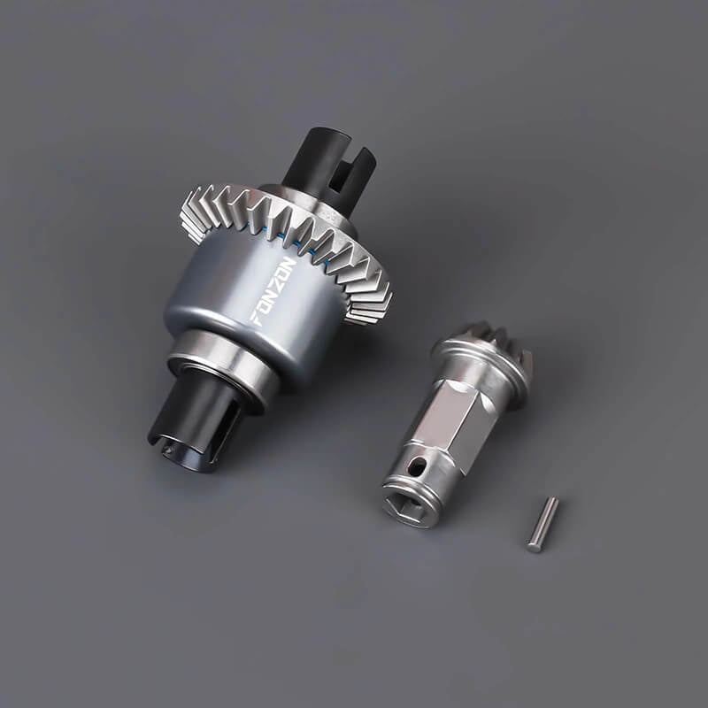 FONZON FULL METAL FRONT DIFF WITH INPUT PINION ARRMA GROM